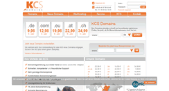 Desktop Screenshot of kcs-domains.de